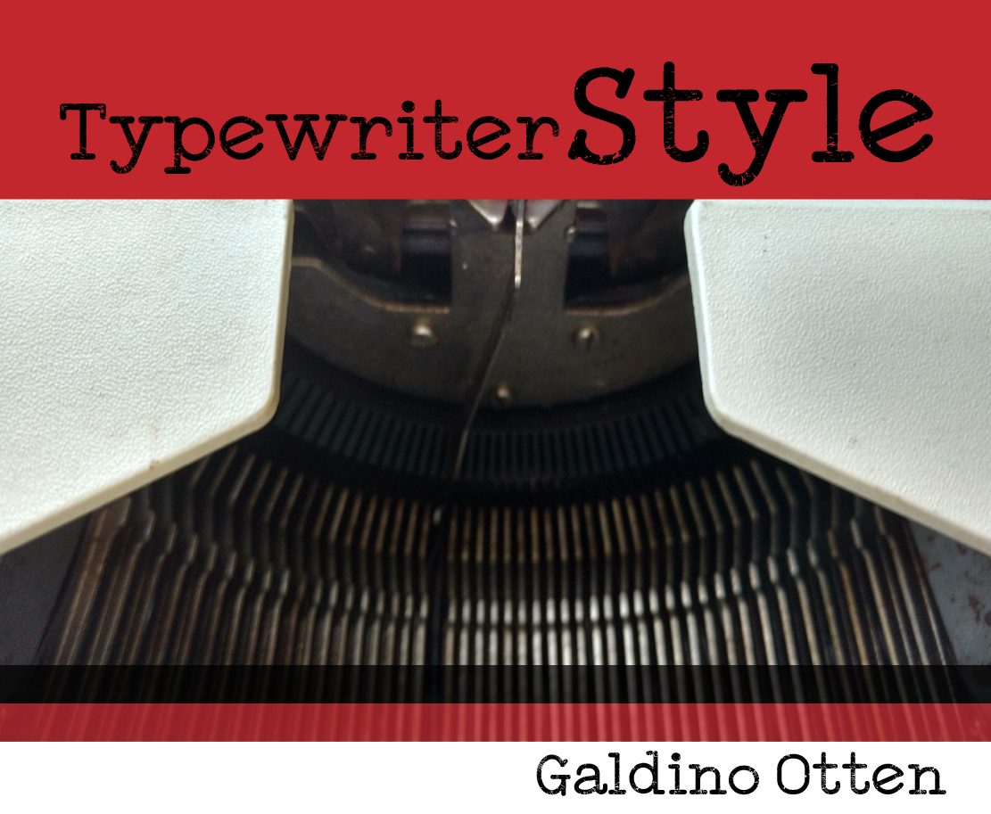 Typewriter Style font